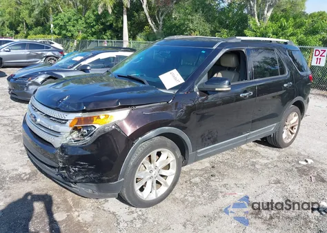 2013 Ford Explorer Xlt from USA, damaged, VIN 1FM5K7D87DGB03885